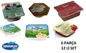 KAHVALTILIK PİKNİK SET 6 ÇEŞİT (12 Lİ SET) thumbnail 1