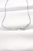 pilelistore 316L Çelik Silver Renk Kolye - TJ-BKO8528 thumbnail 1
