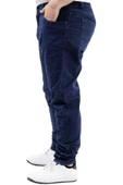 Mode XL Büyük Beden Erkek Pantolon Kot 21920 Lacivert thumbnail 2