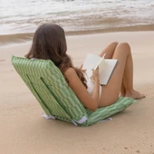 Flamingueo Blake Katlanır 6 Pozisyonlu Plaj Koltuğu Yeşil - 5