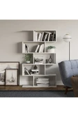 Decormet Nilüfer Kitaplık Beyaz thumbnail 1