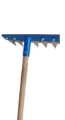 6 Dişli Ot Yolma Çelik Tırmık Çapası 3mm Paslanmaz Çelik Bıçak 21 cm - 2