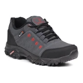Erkek Füme Outdoor Trekking Ayakkabı Kaymaz Taban Suya Dayanıklı Hafif Rahat Günlük Yürüyüş ve Dağ Spor Ayakkabısı thumbnail 7