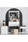 Decormet Nice Makyaj Masası Beyaz thumbnail 11