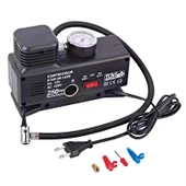220v Ile 12v Oto Elektriği Çalışan Hava Lastik Şişirme Kompresörü 250 Psı Çok Amaçlı Yol Yardımı - 2