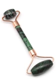 Anyolit Doğal Taş Masaj Taşı Rose Renkli - Face Roller - 2