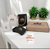 14 Ayar Altın Plakalı Harfe Özel Kelebek Motifli Hakiki Siyah Derili Hediye Bileklik-678 thumbnail 4