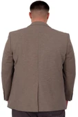 Mode XL Büyük Beden Erkek Ceket Blazer Britanya 23028 Vizon - 3