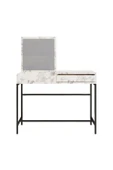 Decormet Linda Makyaj Masası Carrara Marble thumbnail 6