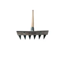 6 Dişli Ot Yolma Çelik Tırmık Çapası Ck-75 21 cm - 1