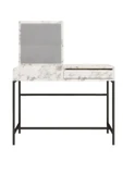 Decormet Linda Makyaj Masası Carrara Marble thumbnail 2