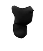 Maske - Çift Taraflı Boyunluklu (Siyah) - 1