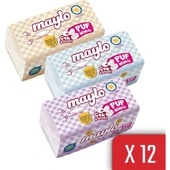 Maylo Puf Mendil Kış Serisi 150 Yaprak 12'li Paket - 1