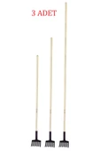 3 Adet Zeytin Toplama Tırmığı 120 cm 150 cm 200 cm Saplı - 2