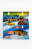 METAL TINYCARS Çek Bırak Metal Oyuncak Arabalar 24’lü Set thumbnail 3