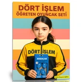Çocuklara Dört İşlem Öğreten Oyuncak Seti (7-12 Yaş) - 1
