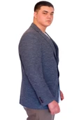 Mode XL Büyük Beden Erkek Klasik Blazer Ceket BRITANYA 23028 GRI - 8