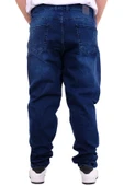 Mode XL Büyük Beden Erkek Klasik Kot Pantolon MARK 21920d Mavi - 3