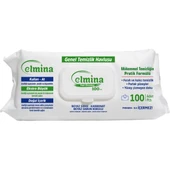 Elmina Genel Temizlik Havlusu 100'LÜ Sirke-Karbonat Beyaz Sabun - 1