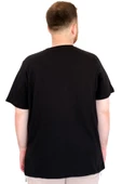 Mode XL Büyük Beden Erkek T-Shirt Bisiklet Ysks NEW YORK U25036 Siyah thumbnail 4