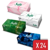 Sofia Kutu Mendil 100 Yaprak 24 Paket - 1