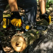 CAT DG231 18Volt 4.0Ah Li-ion 12CM Profesyonel Şarjlı Kömürsüz Zincirli Testere - 6