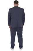 Mode XL Büyük Beden Erkek Takım Elbise Tintin Basic All 24020 Indigo - 3