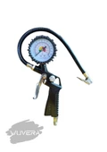 Wuvera Hava Saatli Şişirme Tabancası – Kesin Basınç için Hassas Manometre thumbnail 3
