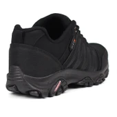 Erkek Siyah Outdoor Trekking Ayakkabı Kaymaz Taban Suya Dayanıklı Hafif Rahat Günlük Yürüyüş ve Dağ Spor Ayakkabısı - 5