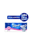 SELPAK ® Çiçek Kokulu Mendil 100'lü (10*10) - 1