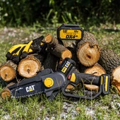 CAT DG231 18Volt 4.0Ah Li-ion 12CM Profesyonel Şarjlı Kömürsüz Zincirli Testere - 9