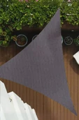 sizenelazım Üçgen Oxford Su İtici Kumaş Dekoratif Gölgelik 3 mt x 3 mt x 4.25 mt thumbnail 1