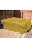 sizenelazım (1m x 2.5m x 1m) Sarı Bahçe Mobilyası Koruma Kılıfı Su Geçirmez thumbnail 1