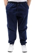 Mode XL Büyük Beden Erkek Pantolon Kot Jogger Lastikli Paça TORONTO 23916 Lacivert - 1