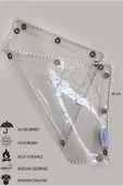 sizenelazım 190cm X 5m Su Geçirmez Şeffaf Branda Kış Bahçesi, Kamelya, Hobi Bahçesi, Balkon Brandası thumbnail 4