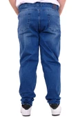 Mode XL Büyük Beden Erkek Pantolon Klasik Kot 21920 Açık Mavi - 4