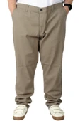 Mode XL Büyük Beden Erkek Gabardin Pantolon Doğa 22850 Bej - 1
