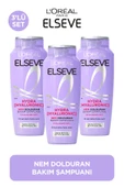 Elseve Hydra hyaluronic Nem Dolduran Şampuan 300 Ml 3'lü Set thumbnail 1