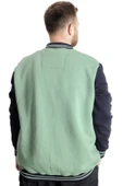 Mode XL Büyük Beden Erkek Kolej Mont My Field 23626 Çağla - 4
