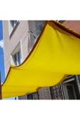 sizenelazım Teleskopik Açılıp-kapanabilir Gölgelik Tente Sistemi Sarı Oxford Su Geçirmez 1.5m X 8m thumbnail 1