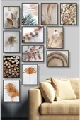 12 Parça Çerçeve Görünümlü Mdf Tablo Rmd34 - 1