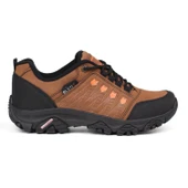 Erkek Taba Outdoor Trekking Ayakkabı Kaymaz Taban Suya Dayanıklı Hafif Rahat Günlük Yürüyüş ve Dağ Spor Ayakkabısı thumbnail 4