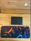 SGE TEKNOLOJİ 70X30 CM FOSFORLU DİKİŞLİ 3D BOYUT TASARIMI KAYDIRMAZ TABAN SPEED YÜZEY OYUNCU MOUSE PAD GAMİNG - 1