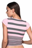 PEMBE GRİ MI Emay 5026 Soft Seamless T Shirt - 3