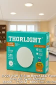Thorlight 2 TANE S-224 24W Beyaz LED Panel Sıva Altı Aydınlatma 16.8 cm 6400K thumbnail 3