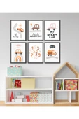 Erkek Çocuk Odası 6'lı Mdf Tablo Set 15x20 - 1