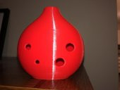 Ocarina Müzik Enstrümanı 6 Delikli Okarina Flüt Ses Aleti - 1