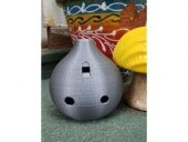 Ocarina Müzik Enstrümanı 6 Delikli Okarina Flüt Ses Aleti - 12