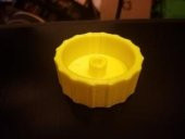 6Mm D Şaft İçin Büyük Jog Dial Knob Plastik Aparat - 5