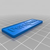 3D Pornhub Logo Plastik Aparat - 1